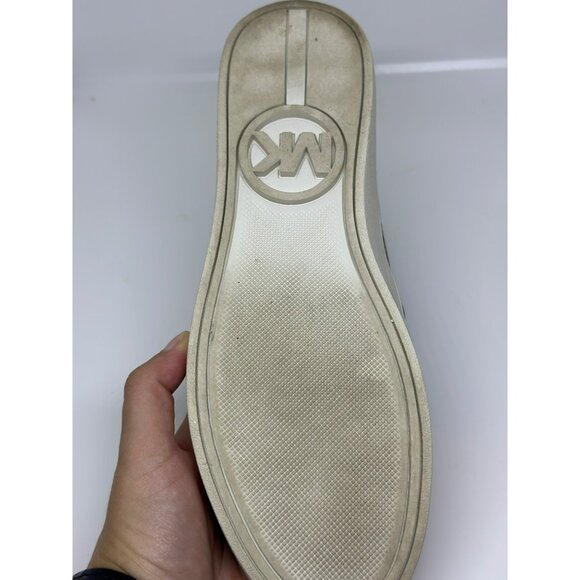 Michael Kors Women Snakeskin Embossed Loafers Shoes Size 6.5 Slip On - Picture 5 of 8